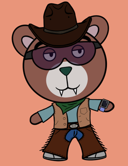 Best Polygon NFT Collection on Opensea - Jolly Teddy Party #5447