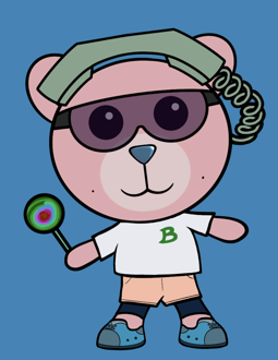 Best Polygon NFT Collection on Opensea - Jolly Teddy Party #5448