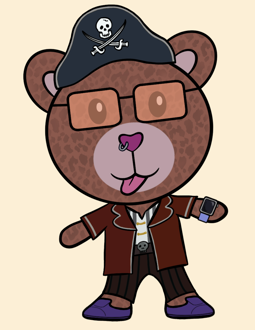 Best Polygon NFT Collection on Opensea - Jolly Teddy Party #5516