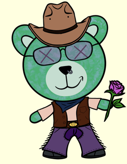 Best Polygon NFT Collection on Opensea - Jolly Teddy Party #5520