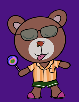 Best Polygon NFT Collection on Opensea - Jolly Teddy Party #5525