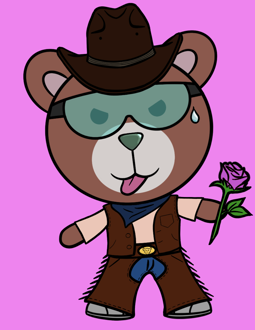 Best Polygon NFT Collection on Opensea - Jolly Teddy Party #5527
