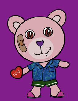 Best Polygon NFT Collection on Opensea - Jolly Teddy Party #553
