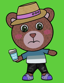Best Polygon NFT Collection on Opensea - Jolly Teddy Party #5543