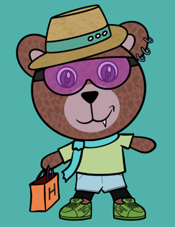 Best Polygon NFT Collection on Opensea - Jolly Teddy Party #5544