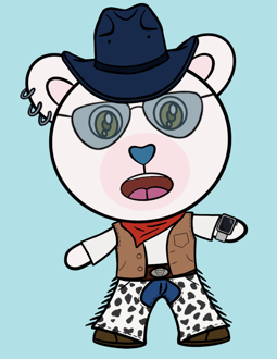 Best Polygon NFT Collection on Opensea - Jolly Teddy Party #5545