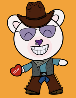 Best Polygon NFT Collection on Opensea - Jolly Teddy Party #5551