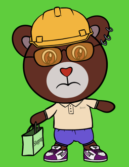 Best Polygon NFT Collection on Opensea - Jolly Teddy Party #556