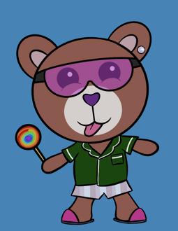 Best Polygon NFT Collection on Opensea - Jolly Teddy Party #5560