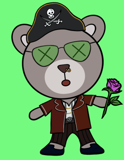 Best Polygon NFT Collection on Opensea - Jolly Teddy Party #5565