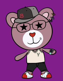 Best Polygon NFT Collection on Opensea - Jolly Teddy Party #5577