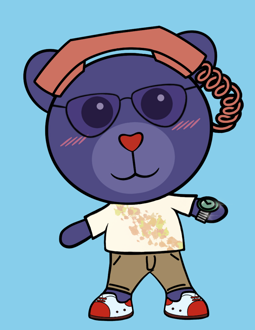Best Polygon NFT Collection on Opensea - Jolly Teddy Party #5578