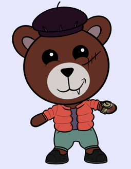 Best Polygon NFT Collection on Opensea - Jolly Teddy Party #5587