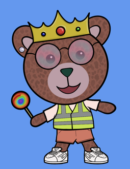 Best Polygon NFT Collection on Opensea - Jolly Teddy Party #560
