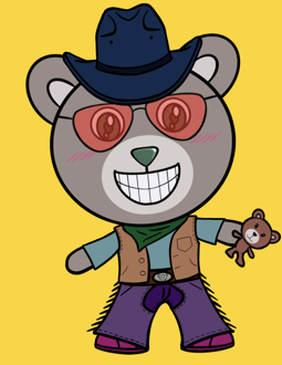 Best Polygon NFT Collection on Opensea - Jolly Teddy Party #5602