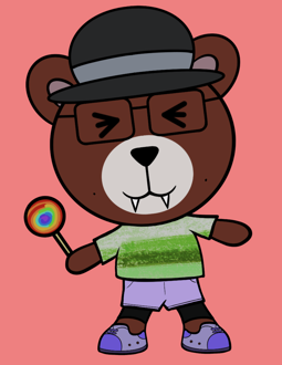 Best Polygon NFT Collection on Opensea - Jolly Teddy Party #5611