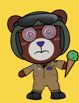 Best Polygon NFT Collection on Opensea - Jolly Teddy Party #5614