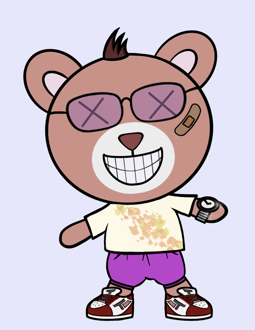 Best Polygon NFT Collection on Opensea - Jolly Teddy Party #5616