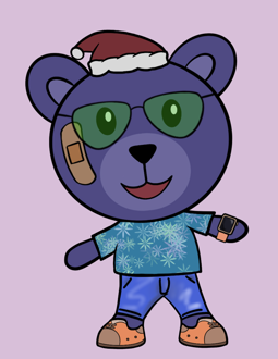 Best Polygon NFT Collection on Opensea - Jolly Teddy Party #5625