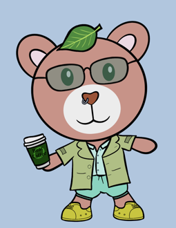 Best Polygon NFT Collection on Opensea - Jolly Teddy Party #5629