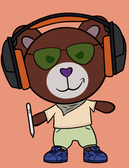 Best Polygon NFT Collection on Opensea - Jolly Teddy Party #5639