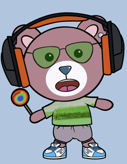 Best Polygon NFT Collection on Opensea - Jolly Teddy Party #5640