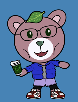 Best Polygon NFT Collection on Opensea - Jolly Teddy Party #5641
