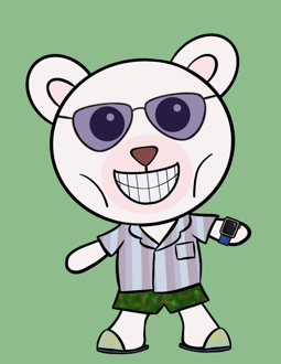 Best Polygon NFT Collection on Opensea - Jolly Teddy Party #5643