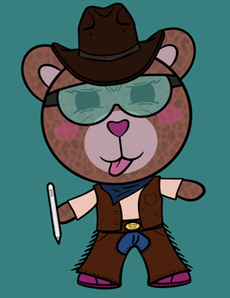 Best Polygon NFT Collection on Opensea - Jolly Teddy Party #5644