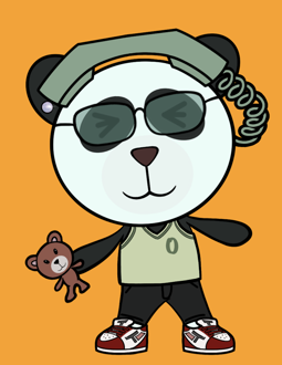 Best Polygon NFT Collection on Opensea - Jolly Teddy Party #5650