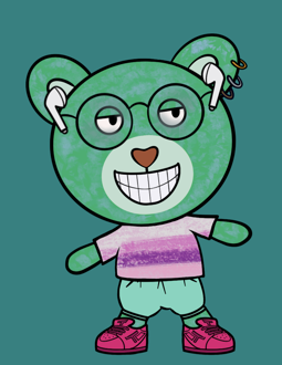 Best Polygon NFT Collection on Opensea - Jolly Teddy Party #5657