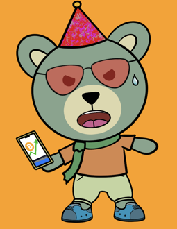 Best Polygon NFT Collection on Opensea - Jolly Teddy Party #5658