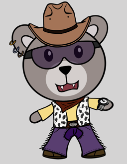 Best Polygon NFT Collection on Opensea - Jolly Teddy Party #5663