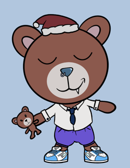 Best Polygon NFT Collection on Opensea - Jolly Teddy Party #5668