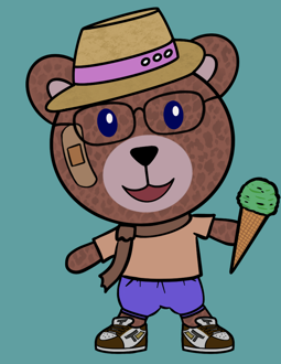 Best Polygon NFT Collection on Opensea - Jolly Teddy Party #5672