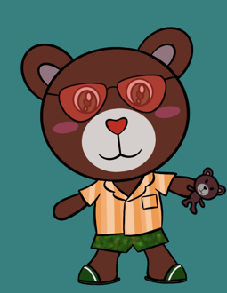 Best Polygon NFT Collection on Opensea - Jolly Teddy Party #568