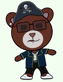 Best Polygon NFT Collection on Opensea - Jolly Teddy Party #5683