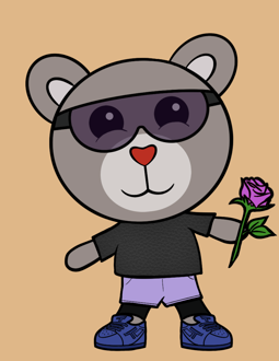 Best Polygon NFT Collection on Opensea - Jolly Teddy Party #5690