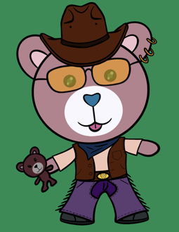 Best Polygon NFT Collection on Opensea - Jolly Teddy Party #5696