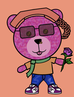 Best Polygon NFT Collection on Opensea - Jolly Teddy Party #5699