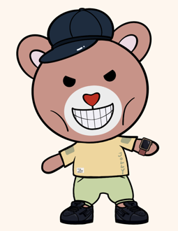 Best Polygon NFT Collection on Opensea - Jolly Teddy Party #570