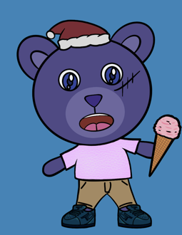 Best Polygon NFT Collection on Opensea - Jolly Teddy Party #5710