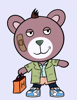 Best Polygon NFT Collection on Opensea - Jolly Teddy Party #5723