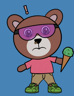 Best Polygon NFT Collection on Opensea - Jolly Teddy Party #573