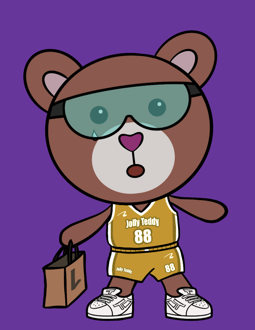 Best Polygon NFT Collection on Opensea - Jolly Teddy Party #5730