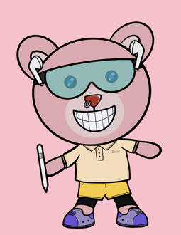 Best Polygon NFT Collection on Opensea - Jolly Teddy Party #5733