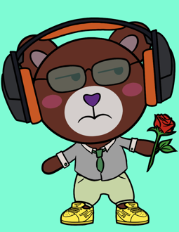 Best Polygon NFT Collection on Opensea - Jolly Teddy Party #5734