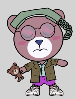 Best Polygon NFT Collection on Opensea - Jolly Teddy Party #5739