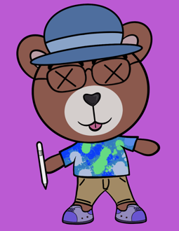 Best Polygon NFT Collection on Opensea - Jolly Teddy Party #5740