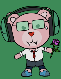 Best Polygon NFT Collection on Opensea - Jolly Teddy Party #5741